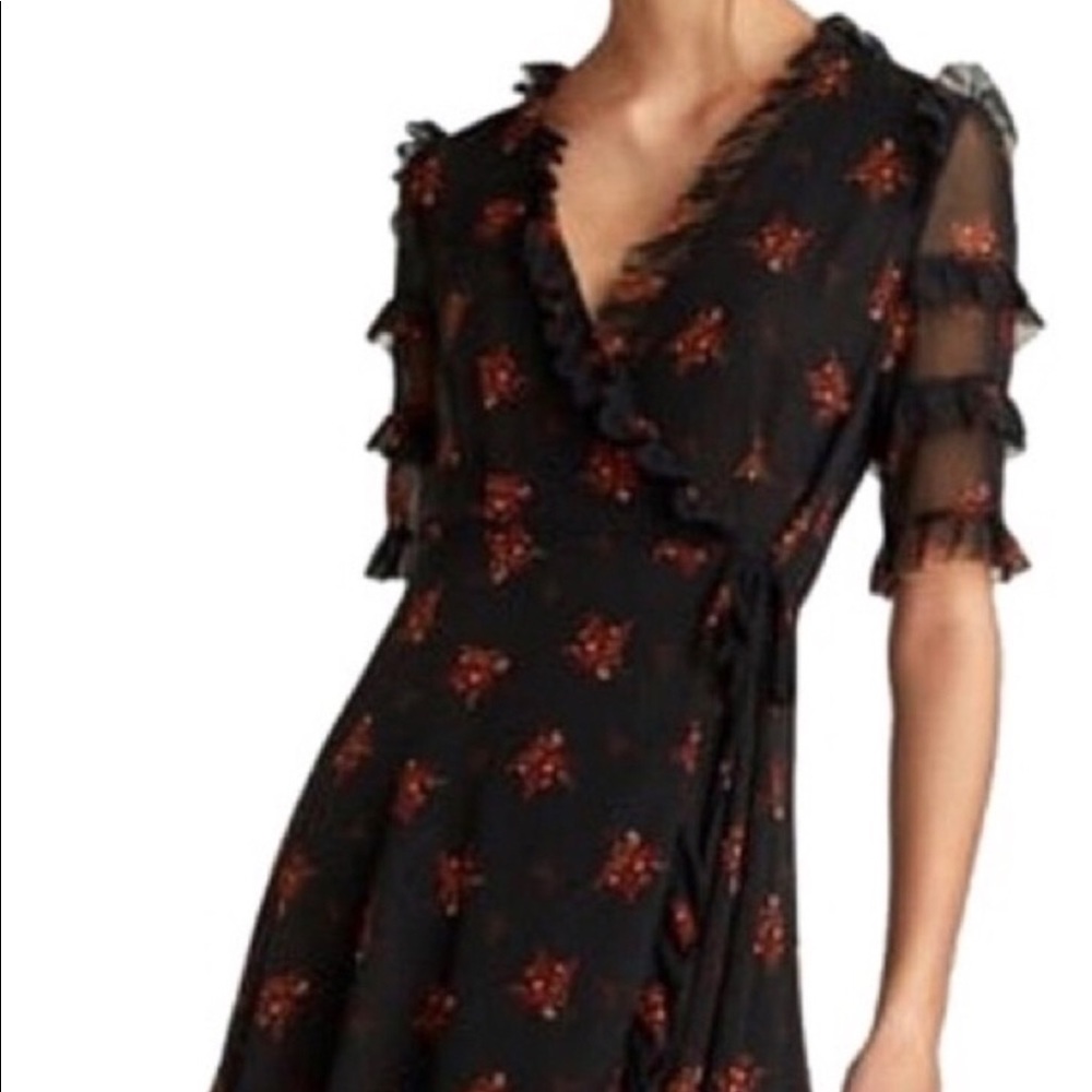 Zara wrap dress